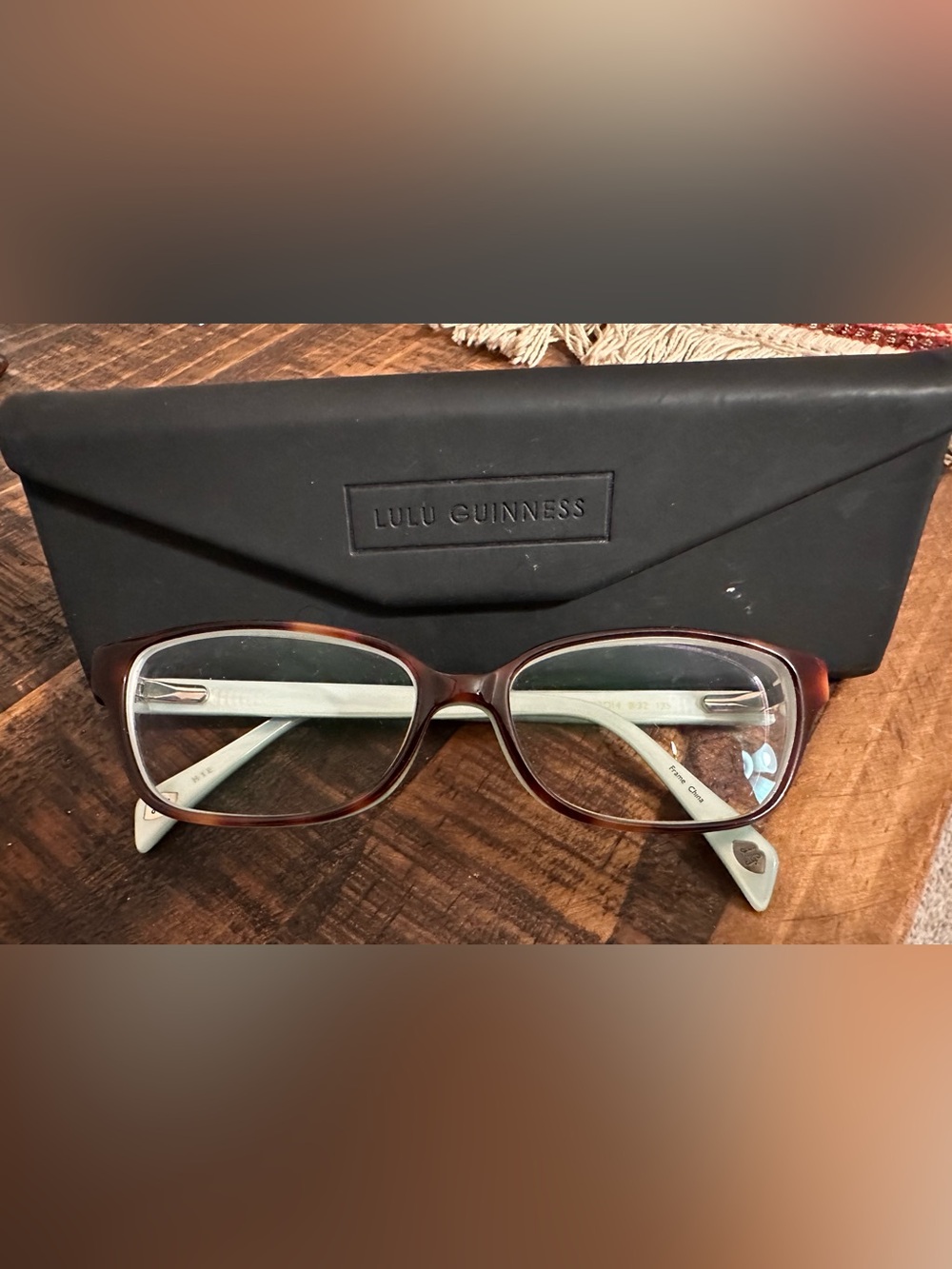 Lulu Guinness Tortoiseshell Reading Glasses - Brown